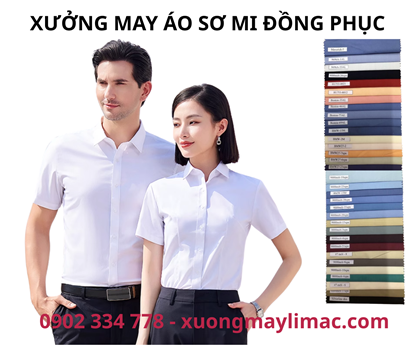  xưởng may áo sơ mi đồng phục, xưởng may áo sơ mi vải kate SILK, may áo sơ mi đồng phục vải kate SILK, may áo sơ mi đồng phục theo yêu cầu, xưởng may áo sơ mi số lượng ít, xưởng may áo sơ mi từ 10 cái, xưởng may áo sơ mi đồng phục tại TP.HCM, địa chỉ may áo sơ mi đồng phục giá rẻ, nhận may áo sơ mi đồng phục chất lượng cao, áo sơ mi đồng phục công ty vải SILK, may đồng phục áo sơ mi công sở thoáng mát, vải kate SILK may áo sơ mi đồng phục, áo sơ mi đồng phục nhân viên vải kate mềm mát, đặt may áo sơ mi đồng phục công sở theo yêu cầu, may áo sơ mi công ty chất lượng giá tốt, xưởng may áo sơ mi đồng phục nhỏ lẻ, áo sơ mi đồng phục cho nhân viên, áo sơ mi đồng phục cho giáo viên, áo sơ mi đồng phục cho học sinh, xưởng may LIMAC, công ty may áo sơ mi LIMAC, LIMAC chuyên may đồng phục vải SILK, đặt áo sơ mi tại LIMAC